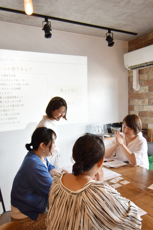 リノリビング様　お片付け講座開催しました
